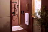 HANSGROHE Unica Brausestange 900 mm mit Brauseschlauch 1600 mm Chrom – schwenkbar, verdeckte Montage