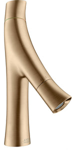 keine Angabe / brushed bronze / Pop-up-Ventil mit vertikalem Hebel