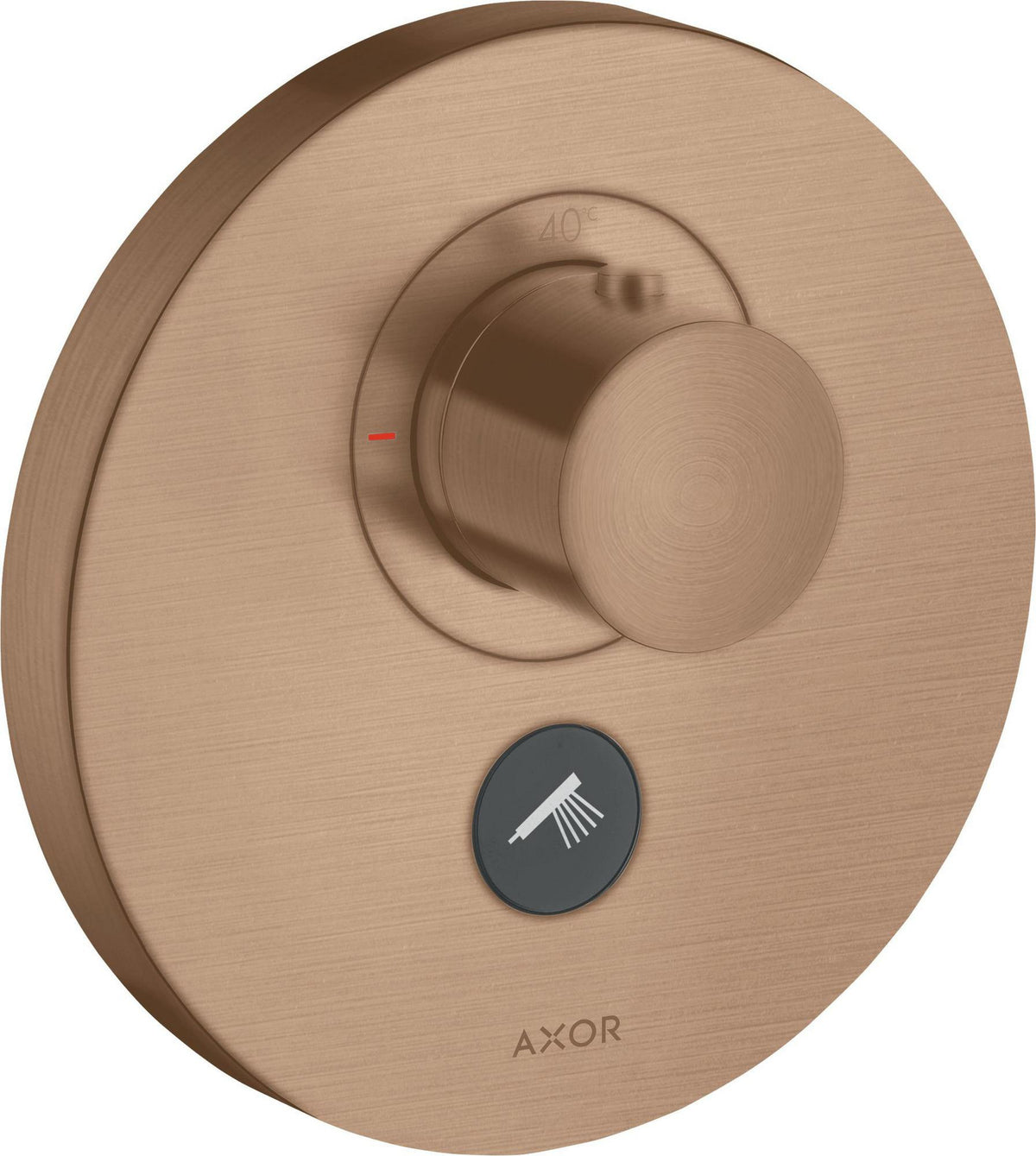 AXOR ShowerSelect Round Thermostat Highflow Unterputz für 1 Verbraucher Chrom