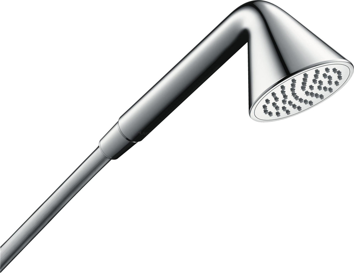 AXOR Handbrause 1jet DN 15 von Hansgrohe – 85 mm Rain Strahl, QuickClean Antikalk, Chrom