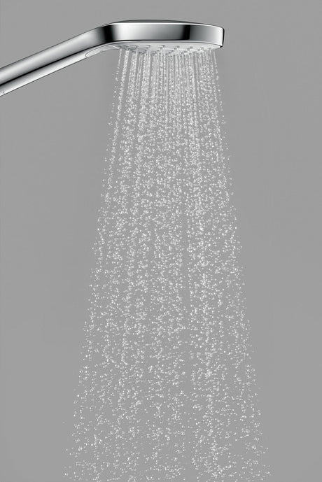 HANSGROHE HG Handbrause CROMA SELECT S VARIO DN 15 weiß/chrom – 3 Strahlarten, Select-Taste & QuickClean