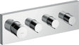 AXOR STARCK SHOWERCOLLECTION Thermostatmodul DN 20 für 3 Verbraucher, eckig, Chrom