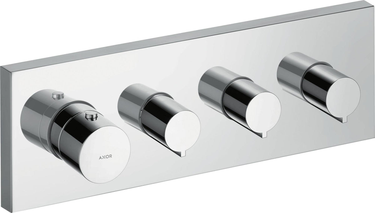 AXOR STARCK SHOWERCOLLECTION Thermostatmodul DN 20 für 3 Verbraucher, eckig, Chrom