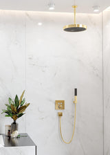 Hansgrohe HG Deckenanschluss CROMA SELECT S DN15, 300 mm, chrom – Deckenmontage