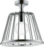 AXOR LampShower Nendo Kopfbrause mit Deckenanschluss und LED-Beleuchtung, Chrom, 275 mm