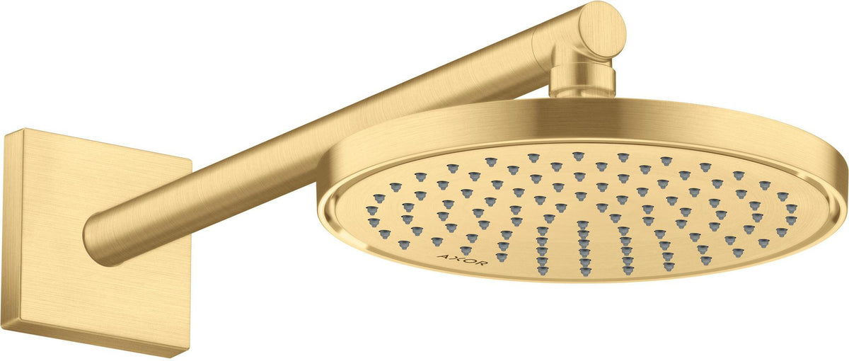 AXOR Kopfbrause 220 1jet EcoSmart Chrom – 220 mm Rain-Duschkopf für Wand- und Deckenmontage