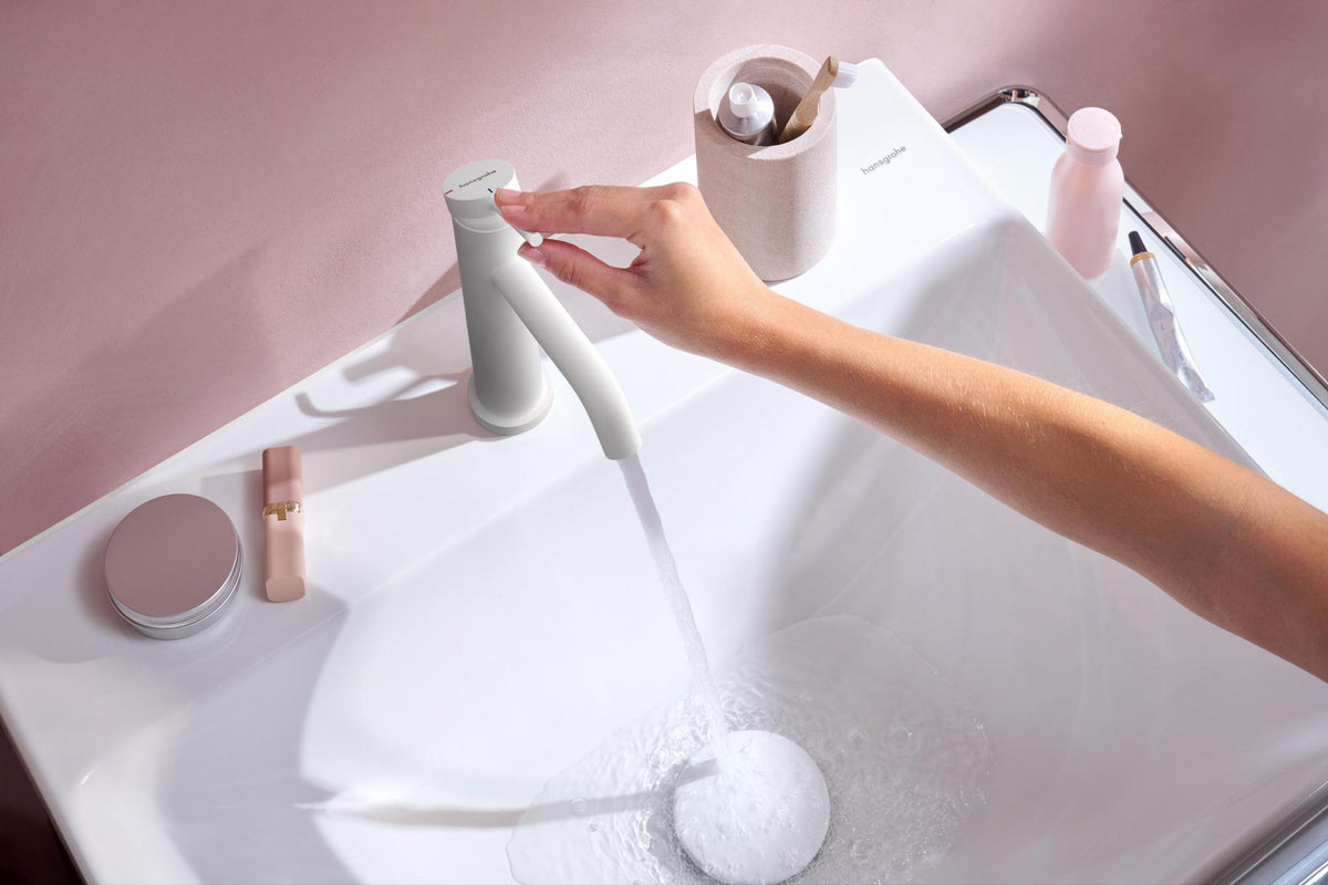 Hansgrohe Tecturis S Einhebel-Waschtischmischer ComfortZone 110 CoolStart Chrom mit Zugstange