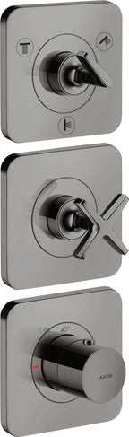 Chrom / polished black chrome