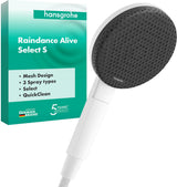 HANSGROHE Raindance Alive Select S 125 3jet Handbrause mit Select-Taste und QuickClean