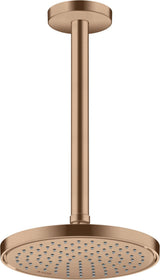 AXOR Kopfbrause 220 1jet chrom – Rain-Strahl, 220 mm, Wand- oder Deckenmontage