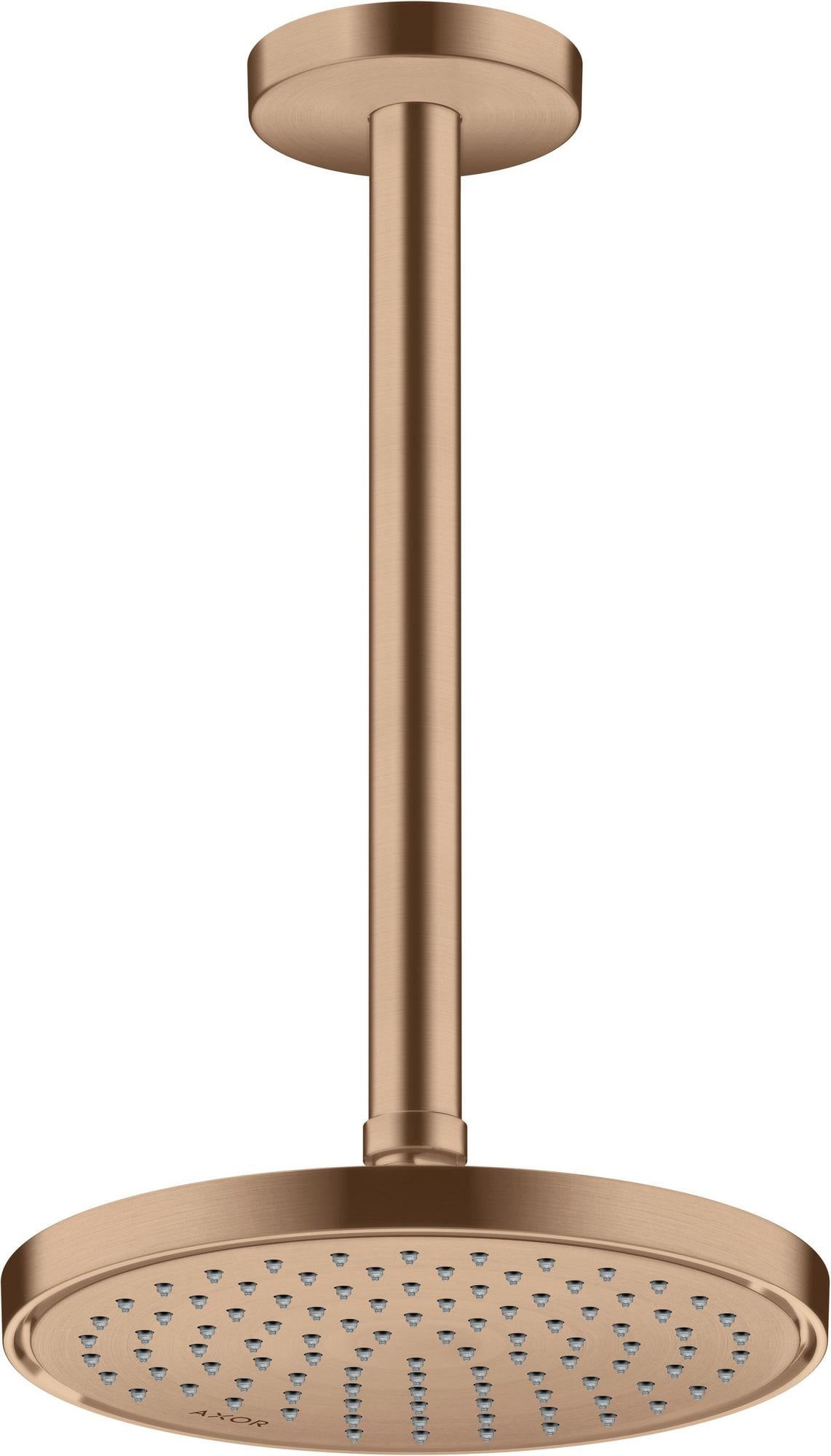 AXOR Kopfbrause 220 1jet EcoSmart Chrom – 220 mm Rain-Duschkopf für Wand- und Deckenmontage