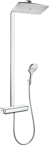 HANSGROHE Showerpipe Raindance Select E 360 mit Thermostat Ecostat Select – Chrom