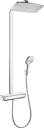 HANSGROHE Showerpipe RAINDANCE SELECT E 360 mit Thermostat und EcoSmart – Chrom