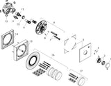 HANSGROHE DuoTurn E Unterputz-Mischer 1 Verbraucher chrom – Thermostatische Temperaturregelung