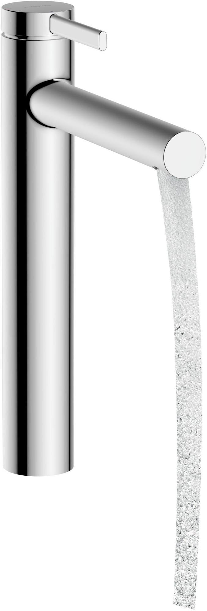 HANSGROHE Zesis S Waschtisch-Einhebelmischer 230 mm mattschwarz mit Zugstangen-Ablaufgarnitur