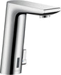 HANSGROHE Metris E Elektronik-Waschtischmischer mit Infrarot-Sensor, ComfortZone 150, Netzbetrieb 230 V, Chrom
