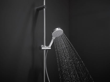 HANSGROHE HG Handbrause CROMETTA 1jet DN 15 – 100 mm Duschkopf mit QuickClean, weiß/chrom