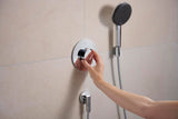 HANSGROHE Porter Fine Brausehalter – Wandhalterung aus Metall für konische Brauseschläuche