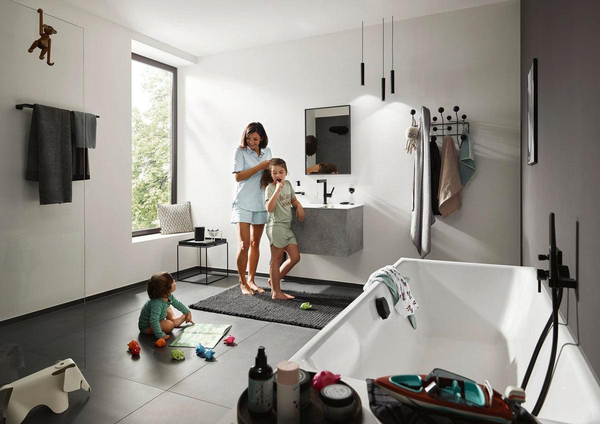 Hansgrohe Rainfinity Handbrause 1jet chrom – PowderRain Strahl, 100 mm, QuickClean