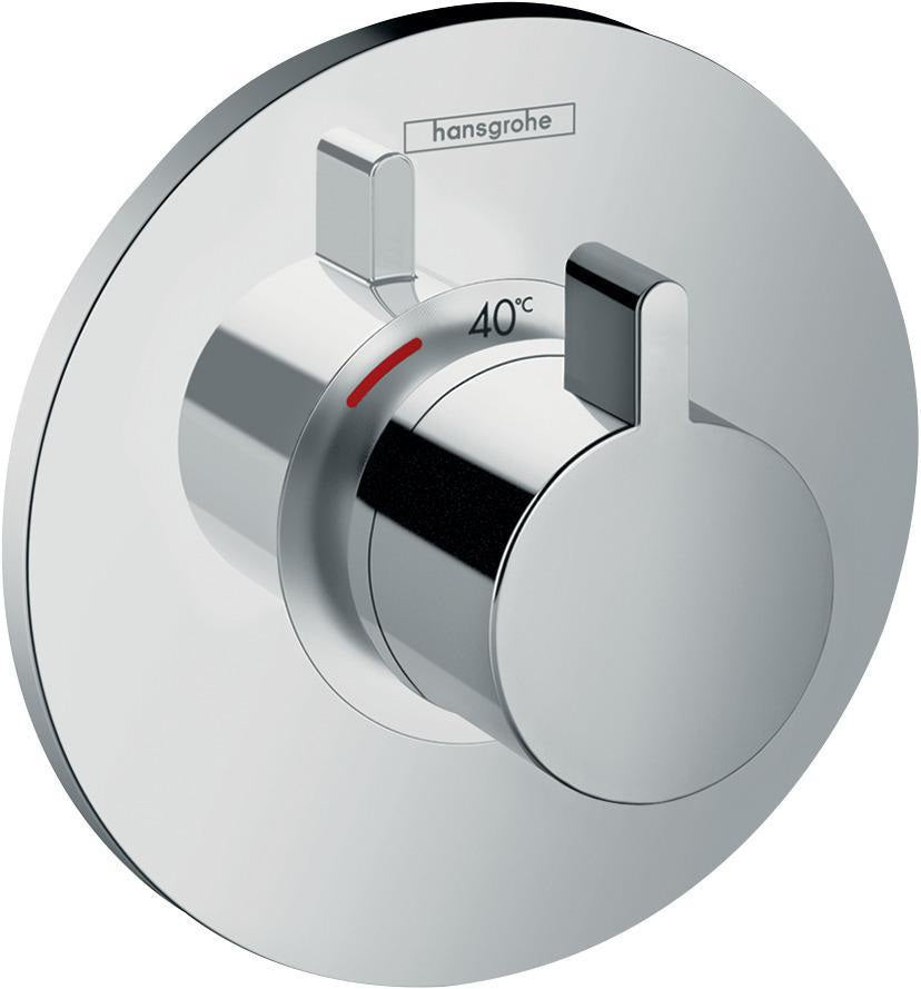 HANSGROHE Ecostat S Unterputz-Thermostat Highflow 59 l/min chrom – 1 Verbraucher