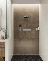 HANSGROHE Rainfinity 250 Kopfbrause 1jet Wandmontage chrom – PowderRain Strahl