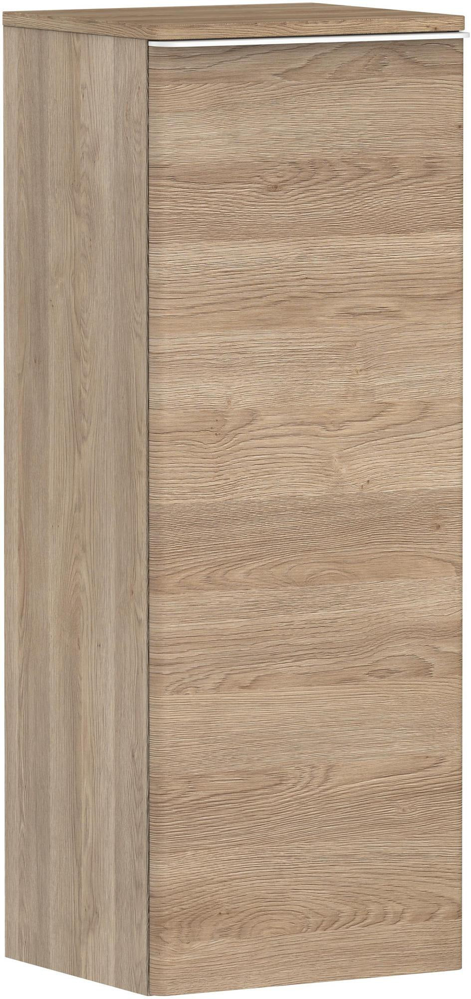 HANSGROHE Xelu Q Halbhochschrank 1065 mm weiß hochglanz – 1 Tür, SoftClose, links