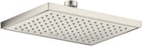 AXOR Kopfbrause 245 x 185 mm, 1 Jet, EcoSmart, chrom – Hansgrohe