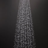 HANSGROHE Showerpipe VERNIS Blend 200 1jet mit Wannenthermostat EcoSmart chrom