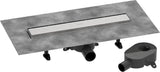HANSGROHE RainDrain Go Duschrinne 500 mm Komplettset – rückseitig befliesbar, höhenverstellbar
