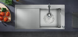 HANSGROHE Metris Select M71 Spültisch-Einhandmischer mit Ausziehbrause, Select-Technologie und ComfortZone 200 – Chrom