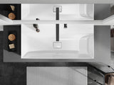 HANSGROHE Aufsatzwaschtisch Xevolos E 1000x480 mm weiß mit SmartClean