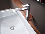 HANSGROHE Metris 260 Einhebel-Waschtischmischer mit ComfortZone, Zugstangen-Ablaufgarnitur und Temperaturbegrenzung, chrom