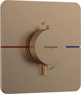 HANSGROHE ShowerSelect Comfort Q UP Fertigmontageset Thermostat Chrom – Temperatur- und Volumensteuerung