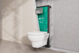 Hansgrohe iFrame Original Q Betätigungsplatte mit 2-Mengen-Spülung in Chrom