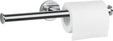 HANSGROHE Logis Universal Ersatzpapierrollenhalter Chrom – Doppelrollenhalter für Wandmontage