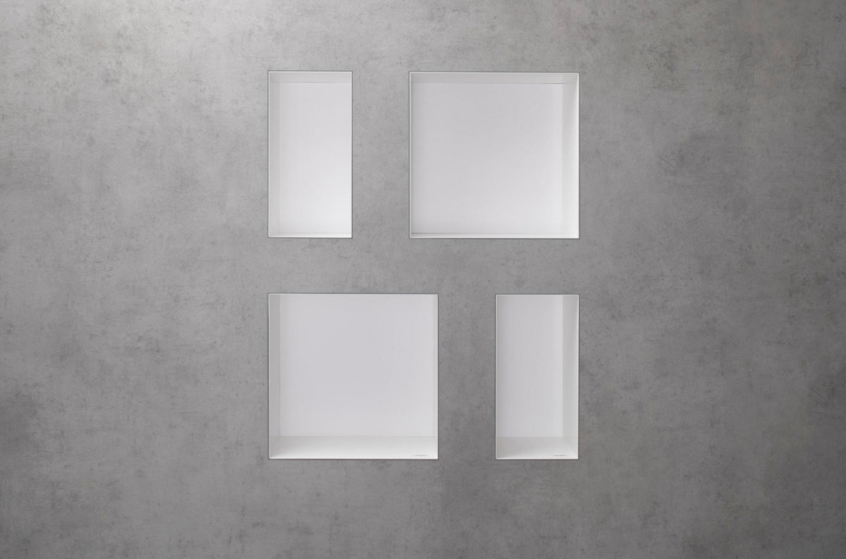 HANSGROHE XtraStoris Minimalistic Wandnische rahmenlos mattschwarz 300x150x100 mm