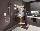 Hansgrohe Pulsify Select 105 3jet Handbrause – 3 Strahlarten, QuickClean, Chrom
