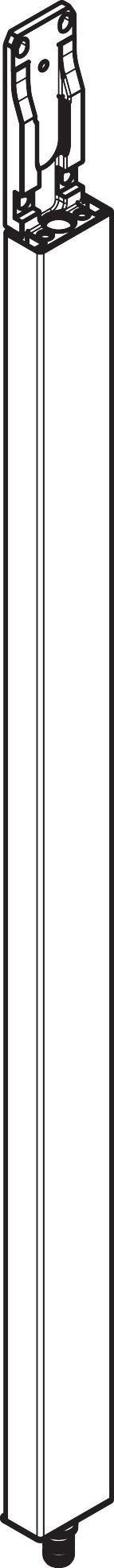 Hansgrohe Raindance Select Showerpipe Rohr 850 mm mit Abdeckung in Chrom