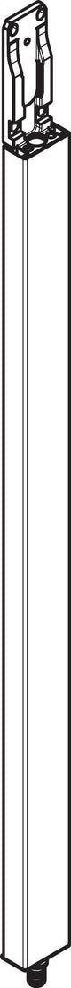 Hansgrohe Raindance Select Showerpipe Rohr 850 mm mit Abdeckung in Chrom