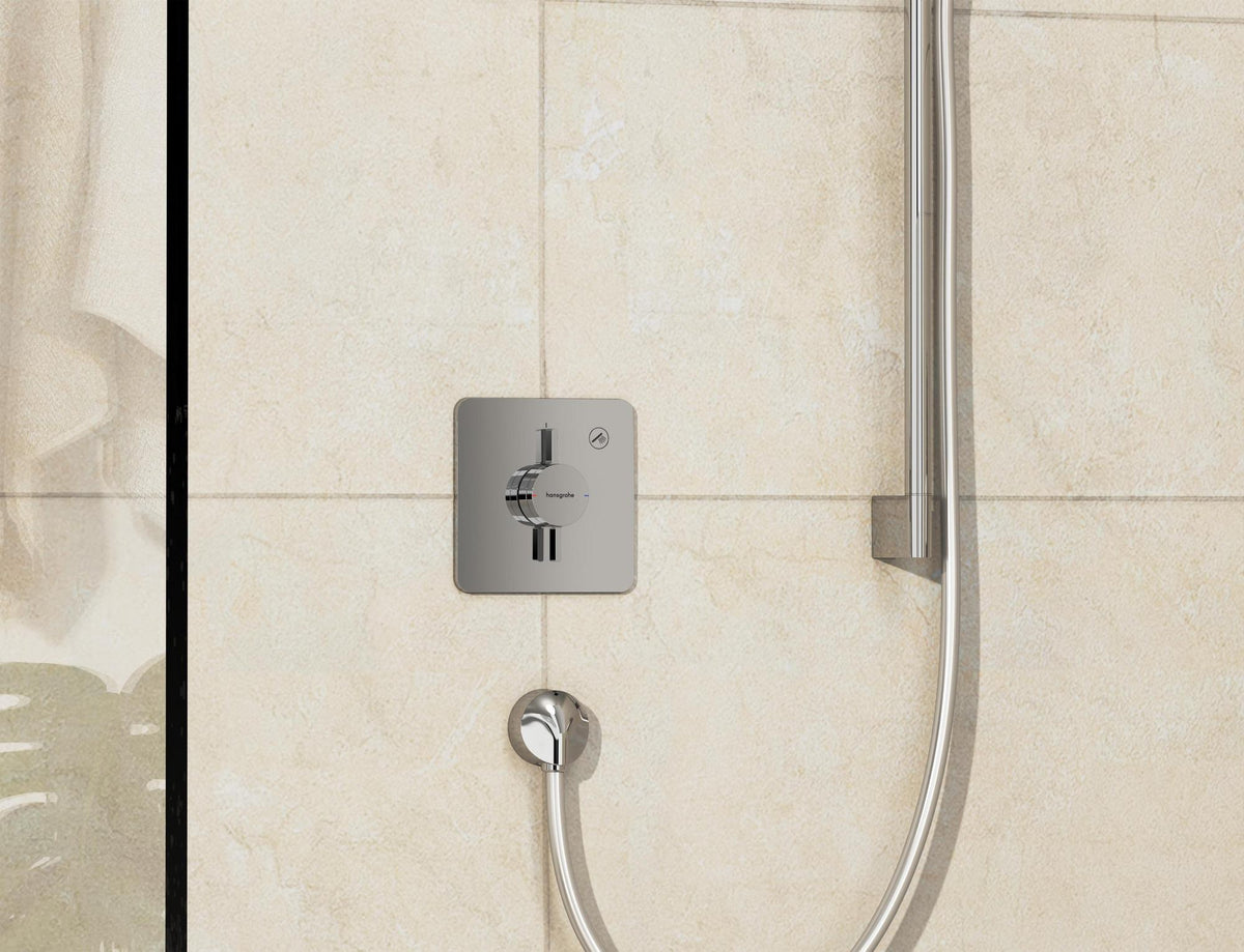 Hansgrohe DuoTurn Q Unterputz-Mischer 1 Verbraucher Chrom – Thermostatische Temperaturregelung