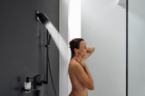 HANSGROHE Wandanschluss PULSIFY für Kopfbrause 105 – Chrom, Aufputzmontage, G 1/2