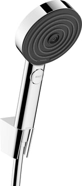HANSGROHE Pulsify Select S 105 3jet Brauseset mattschwarz PowderRain Massagestrahl