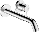 HANSGROHE Tecturis S Einhebel-Waschtischmischer Unterputz Wandmontage 225 mm chrom