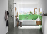 HANSGROHE Showerpipe Crometta S 240 mit Thermostat Ecostat 1001 CL – Chrom