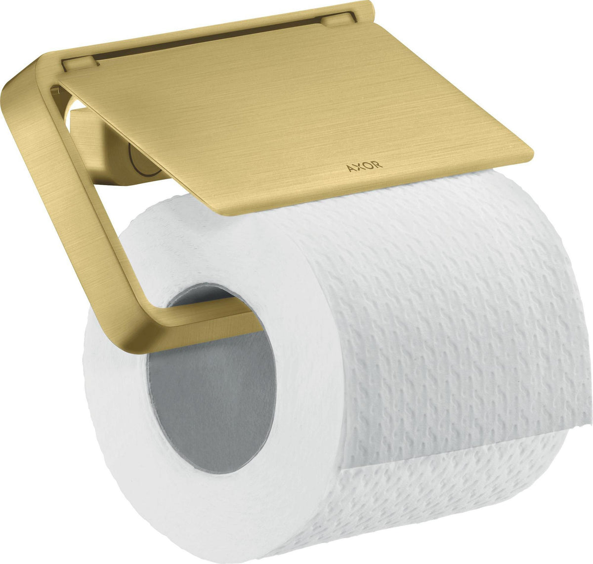 AXOR Universal Papierhalter Wandmontage Chrom – Toilettenpapier-Rollenhalter mit Deckel