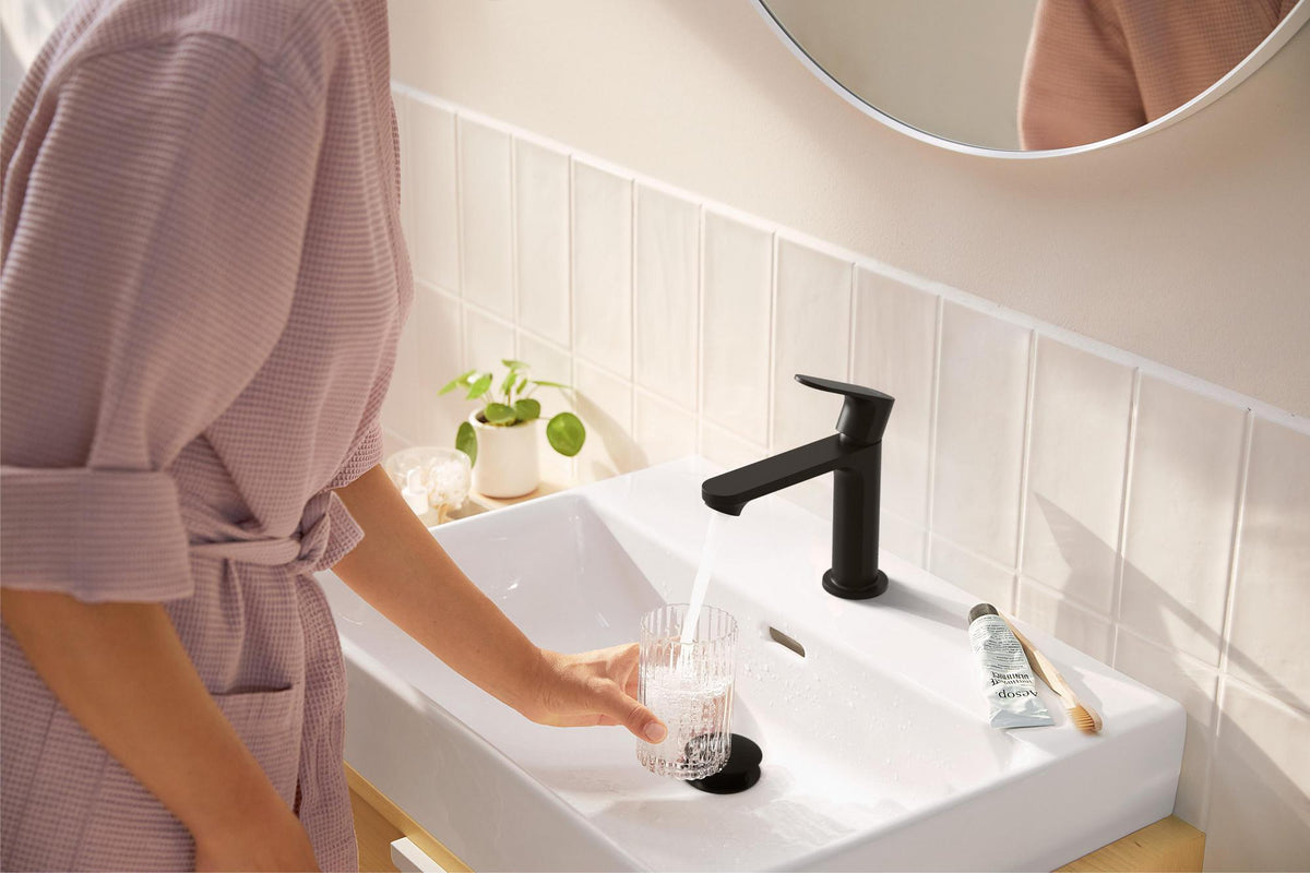 HANSGROHE Rebris S 110 CoolStart Einhebel-Waschtischmischer chrom – ohne Ablaufgarnitur