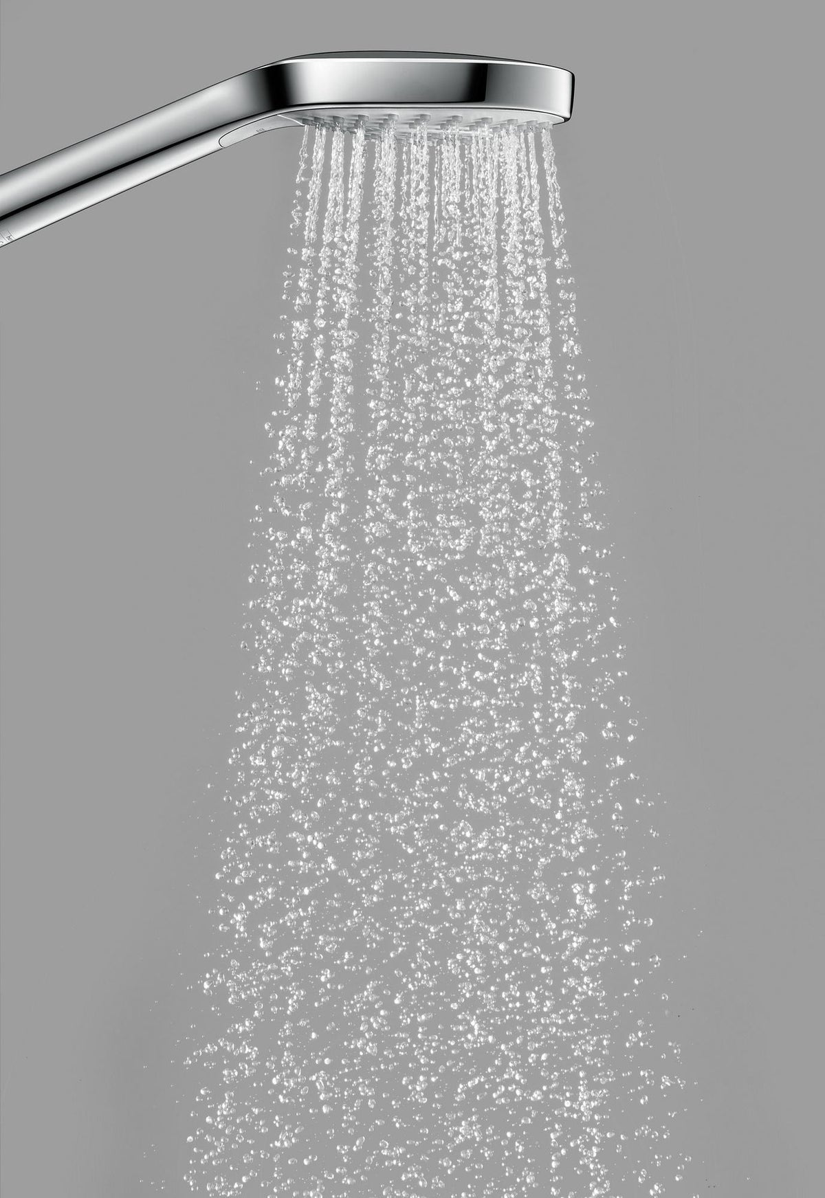 HANSGROHE Handbrause Croma Select E Multi – 3 Strahlarten, Select-Taste, weiß/chrom