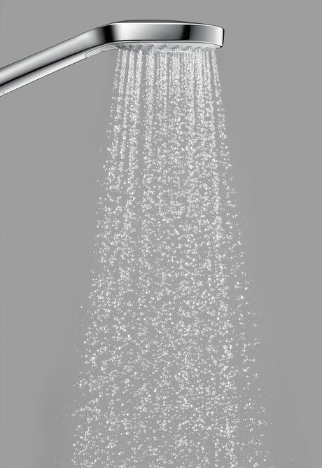 HANSGROHE Croma Select S Multi Handbrause 110 mm mit 3 Strahlarten weiß/chrom