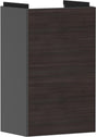 HANSGROHE Xevolos E Waschtischunterschrank 340 mm, Anschlag rechts, schiefergrau matt – grifflos mit PushOpen