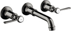 Chrom / ohne Hebelgriff / polished black chrome